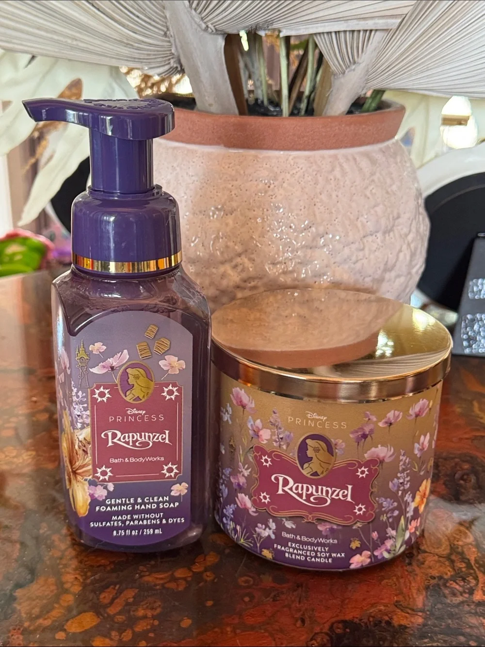 Disney Rapunzel Foaming Hand Soap & Scented Candle